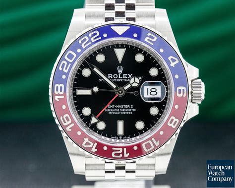 rolex gmt pepsi ceramic steel